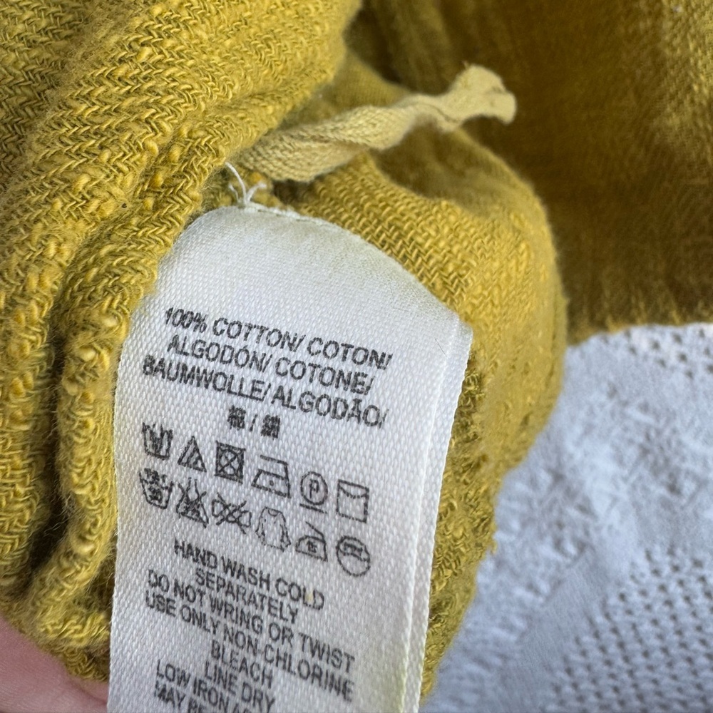 Free People Happiest When Sandy Shortalls Small cotton - Picture 6 of 8